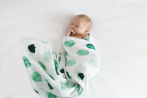 Snuggle Hunny Kids -Sea Mist Organic Muslin Wrap - Eco Child