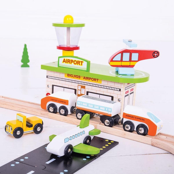 Bigjigs Toys - Transportation Train Set - Eco Child