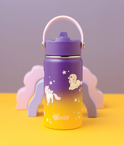 CHEEKI - Insulated Kids Bottle Unicorn 400ml