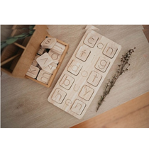 Qtoys -  Natural Wooden Word Kit - Eco Child