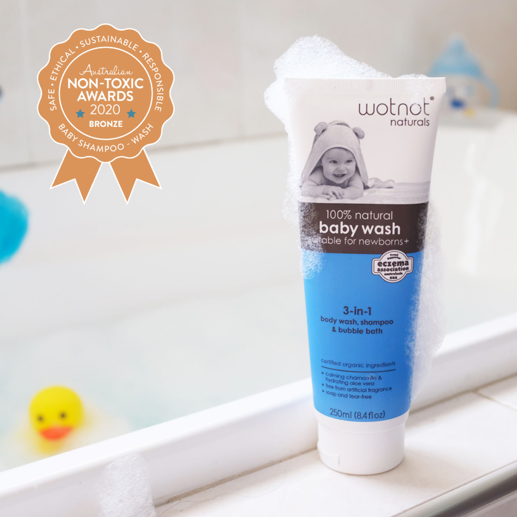 WOTNOT - 100% Natural & Organic - 3 in 1 Baby Wash - Eco Child